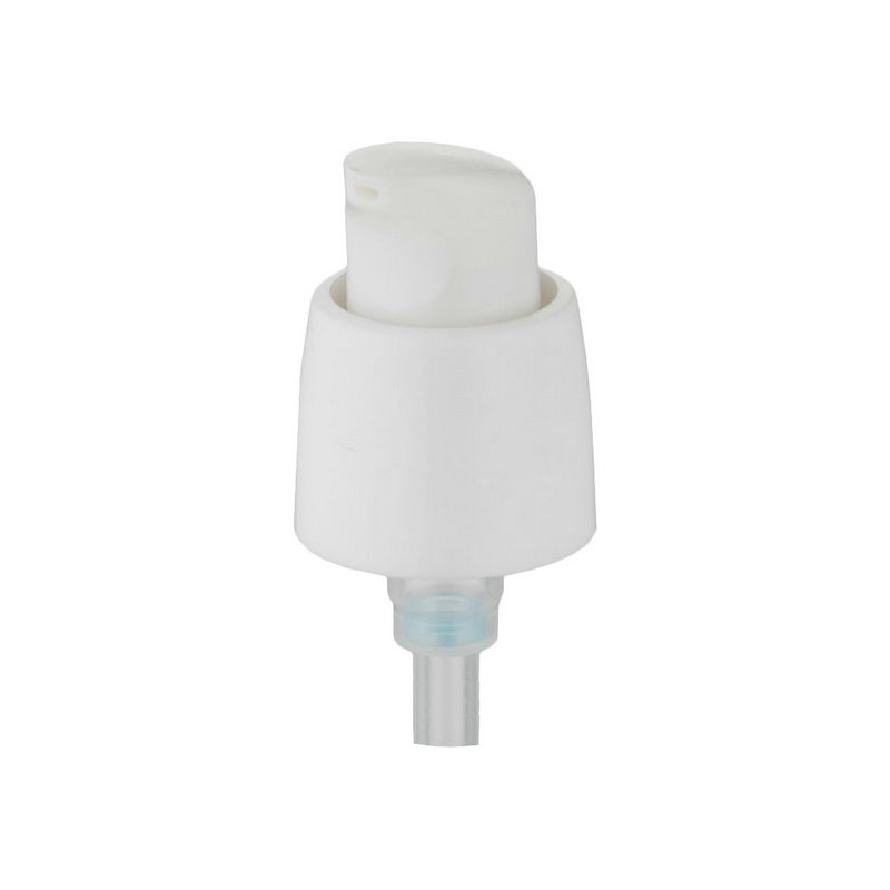 白色沐浴露泵外部